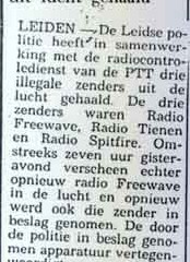 Uitzendingen Freewave 2 x onderbroken